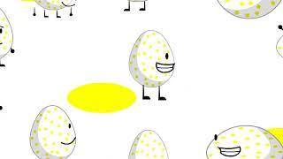 BFDI 18-5 but every 3 seconds, something turns into eggy