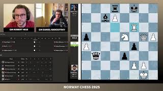 Norway Chess Day 4 with GM Hess and GM Naroditsky!! |!support |!schedule