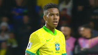 Estevão DEBUT for Brazil against Ecuador | 07/09/2024