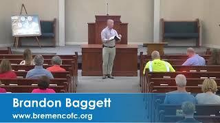 Brandon Baggett - 08-28-24 - Summer Series - My Grace Is Sufficient" (2 Cor. 12:9-10)