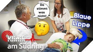 Plötzlich BLAU: Der kleine Justus (6) macht dem Kinderarzt große Sorgen | Klinik am Südring | SAT.1