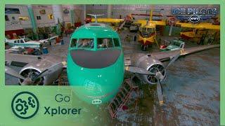 Hoisting a CL‐215 water bomber - Ice Pilots NWT S04E08 - Go Xplorer