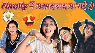 Finally, में अहमदाबाद आ गई ️ || UNNATI PATEL॥KISHAN PATEL॥COUPLE VLOG