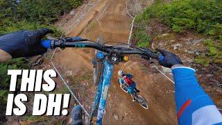 Taking On The Craziest Downhill Race Track EVER! (Canadian Open DH)