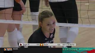 Texas Vs Texas State | Full Match | NCAA Women Volleyball 02/29/2024