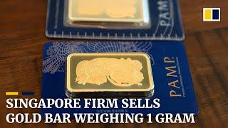 Singapore firm offers one-gram gold bar to attract ‘ordinary’ investors