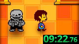 Undertale, but Frisk is a Speedrunner