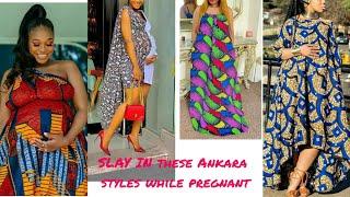 30 Ankara gown styles to rock while pregnant | Maternity dresses & Ankara Long maxi for women