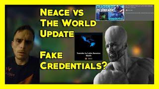 Fake Credentials?  False DMCAs! Neace vs The World UPDATE - Yasukeh