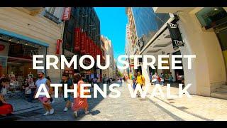 HOW TO GET FROM SYNTAGMA SQUARE TO MONASTIRAKI | ERMOU STREET WALK ATHENS