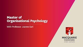 Master of Organisational Psychology