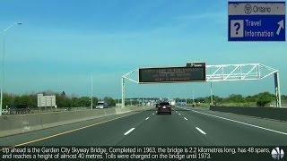 Niagara Falls, Ontario - Queen Elizabeth Way (QEW) - Highway 420 WB