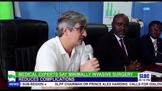 First minimally invasive surgeries ever performed in Sierra Leona (SLBC TV Sierra Leona