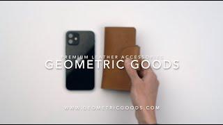 Leather MagSafe folio - Geometric Goods