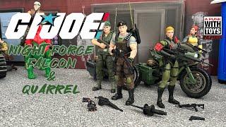 GI Joe Classified Night Force Falcon & Quarrel Review