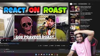 @godpraveenyt1 React On @ShubhSkeletOn Roast  | Maxcristo , GoDTusharOP, PubgLite 