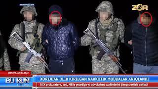 Xorijdan olib kirilgan narkotik moddalar aniqlandi