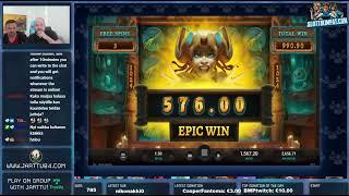 HEX SLOT (RELAX) MEGA BIG WIN DURING LIVE STREAM!