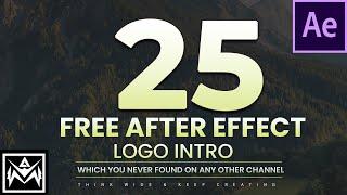 Best 25 Logo Intro After Effects Template Free Download | Copyright Free