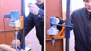 Самодельная стойка для дрели своими руками.Часть3.Homemade drill press