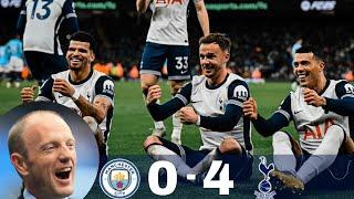 Peter Drury poetry on Manchester city Vs Tottenham Hotspur 0-4