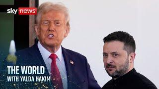 Trump hits out at Zelenskyy again | The World with Yalda Hakim