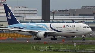 Delta Air Lines Boeing 767-300ER N171DZ Takeoff from Narita 16R