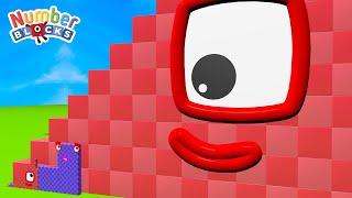 Numberblocks Step Squad Full Episodes 100 vs 600 MILLION BIGGEST - Learn to Count Big Numbers!