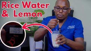 I Tried Rice Water and Lemon for Weight Loss || Rice water Preparation || I lost 10kgs in 14 Days