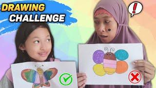 Aqilla Drawing Challenge Unicorn - Gagal Borong Jajanan  Aqilla's Diary