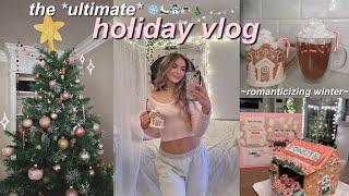 cozy christmas vlog ️️ december days & aesthetic winter activities