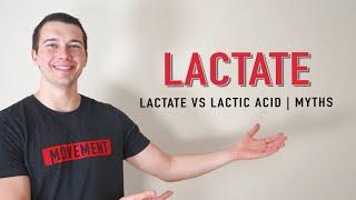 Lactate vs. Lactic Acid Explained | Muscle Physiology