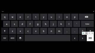 Windows 8: Touch Keyboard, Metro UI