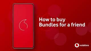 Buy Bundle for others with MyVodafone App