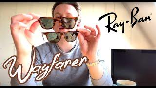 B&L Ray Ban Wayfarer vs Wayfarer 2 Comparison | Wax and Tartans