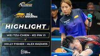 HIGHLIGHTS | Wei Tzu-Chien/Ko Pin Yi vs Kelly Fisher/Alex Kazakis | APEX Mixed Doubles