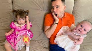 Boo boo song with Dad and Four kids | Songs for Children