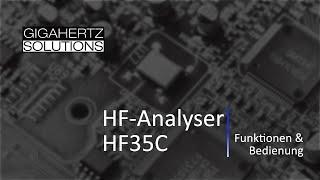 Gigahertz Solutions Elektrosmog-Messgerät HF35C Funktionen