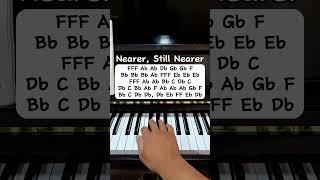 Nearer Still Nearer - Piano tutorial