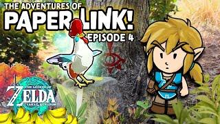 The Adventures of PAPER LINK Episode 4: The All-Clucking Cucco! (Zelda Tears of the Kingdom Series)