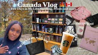 Canada Vlog: Few Days InMy Life, Event,SHEIN Haul,Thrifting and what’s in my work bag..