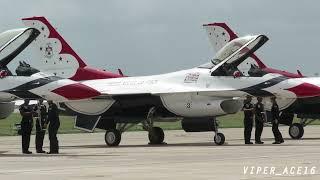 USAF Thunderbirds 2022 Full Demo - Randolph AFB (San Antonio) - Great Texas Airshow