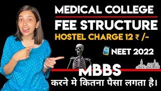 Fees of Govt. and Private medical colleges in India | MBBS in India | Rakshita Singh