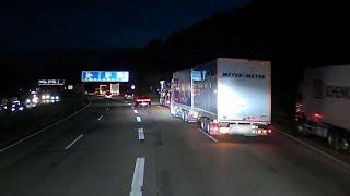 Streit auf der Autobahn und voll Ausgebremst