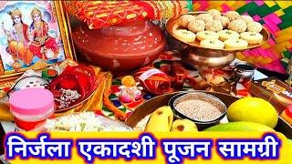 निर्जला एकादशी व्रत पूजा सामग्री 2024 | Nirjala Ekadashi Pujan Samagri 