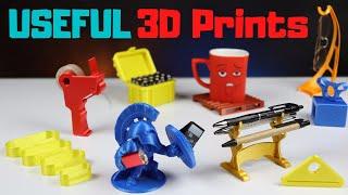 USEFUL Things to 3D Print | 12 Practical 3D Prints