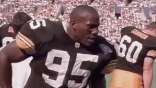 Greg Lloyd Terrorized Offenses in NFL   Pittsburgh Steelers Top Plays