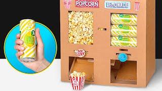 Превратите свой дом в кинотеатр с этим самодельным аппаратом для попкорна и газировки