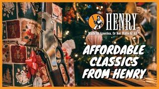 All-American Christmas Gifts - Affordable Henry Rifles!