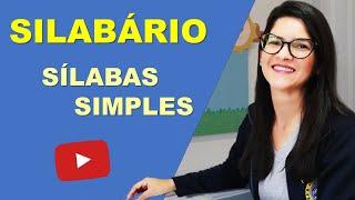 SILABÁRIO COM SÍLABAS SIMPLES